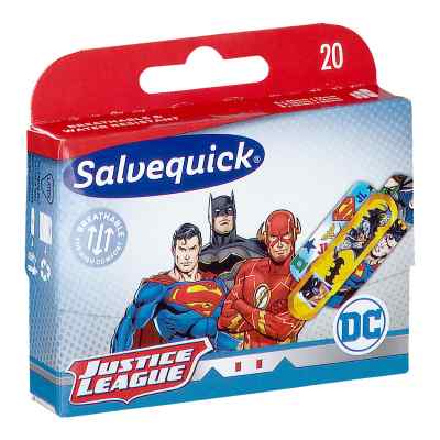 Salvequick Justice League plastry dla dzieci 20  od ORKLA CARE AB PZN 08301169