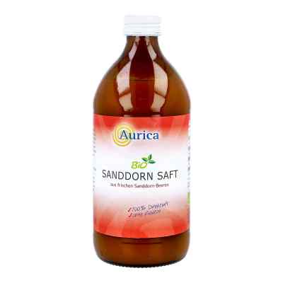 Sanddorn 100% sok Bio 500 ml od AURICA Naturheilm.u.Naturwaren G PZN 07301360