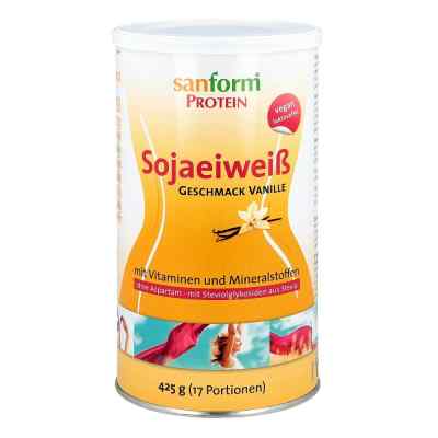 Sanform Protein Sojaeiweiss Vanille Pulver 425 g od NUTRICHEM DIäT + PHARMA GMBH PZN 03480354