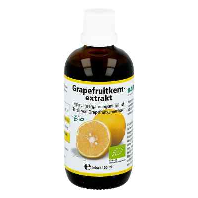 Sanitas ekstrakt z grejpfruta bio krople 100 ml od SANITAS GmbH & Co. KG PZN 01193024