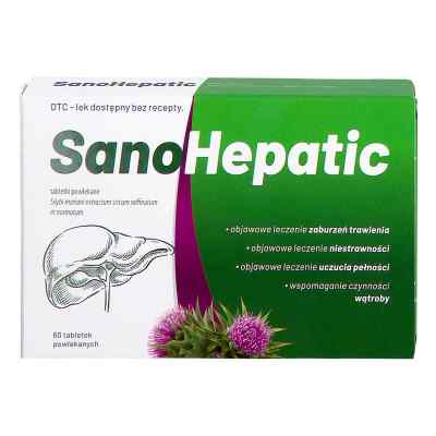 SanoHepatic tabletki powlekane