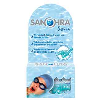 Sanohra swim f.Erwachsene Ohrenschutz 2 szt. od Innosan GmbH PZN 05729042