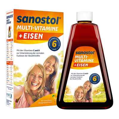 Sanostol plus żelazo sok 230 ml od DR. KADE Pharmazeutische Fabrik  PZN 02471005