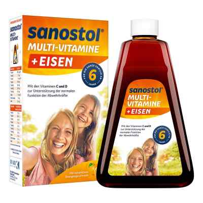 Sanostol plus żelazo sok 460 ml od DR. KADE Pharmazeutische Fabrik PZN 02171846