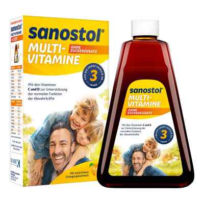 Sanostol soczek bez cukru 460 ml od DR. KADE Pharmazeutische Fabrik PZN 02171823