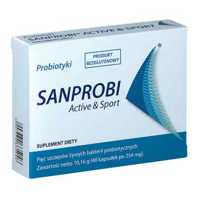 Sanprobi Active & Sport kapsułki 40  od SANPROBI SP. Z O.O. SP.K. PZN 08301159