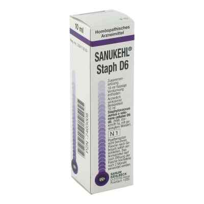 Sanukehl Staph D6 w kroplach 10 ml od SANUM-KEHLBECK GmbH & Co. KG PZN 07403008
