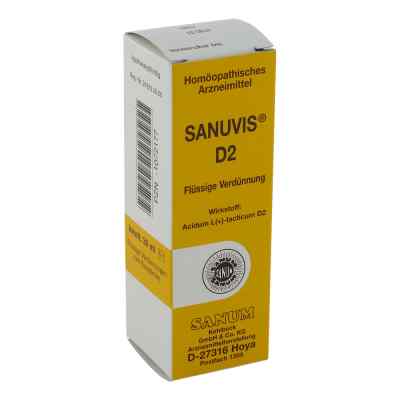 Sanuvis D 2 krople 30 ml od SANUM-KEHLBECK GmbH & Co. KG PZN 01072177
