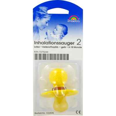 Sauger Inhalation 102895 gelb 1 szt. od Büttner-Frank GmbH PZN 07379244