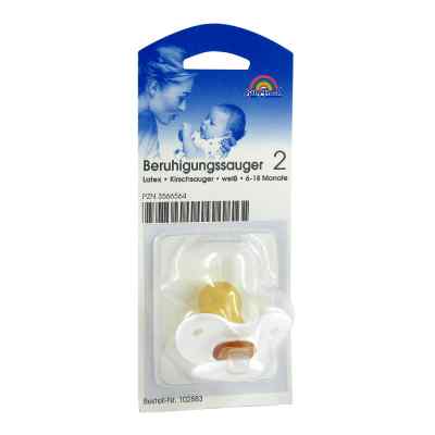 Sauger Kirsche 102883 weiss gross gr.Scheibe