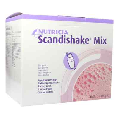Scandi Shake Mix Erdbeere Pulver 6X85 g od Danone Deutschland GmbH PZN 01289416