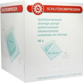 Schlitzkompressen 10x10cm 12fach steril