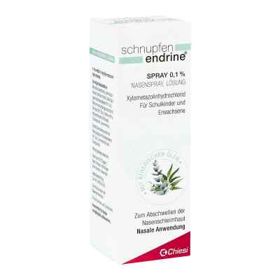 Schnupfen Endrine 0,1% Nasenspray 10 ml od Chiesi GmbH PZN 03925052
