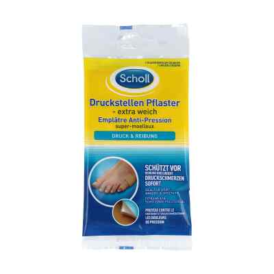 Scholl Druckstellen Pflaster extra weich 1 szt. od Scholl's Wellness Company GmbH PZN 11136180