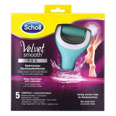 Scholl Velvet Smooth Wet&Dry elektroniczny pilnik do stóp 1 szt. od Scholl's Wellness Company GmbH PZN 13058136
