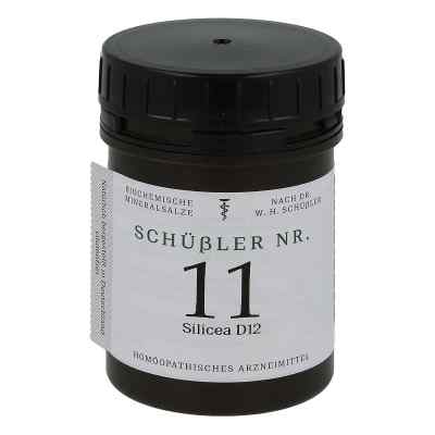 Schüssler Nummer 11  Silicea D 12 tabletki 400 szt. od Apofaktur e.K. PZN 10990682