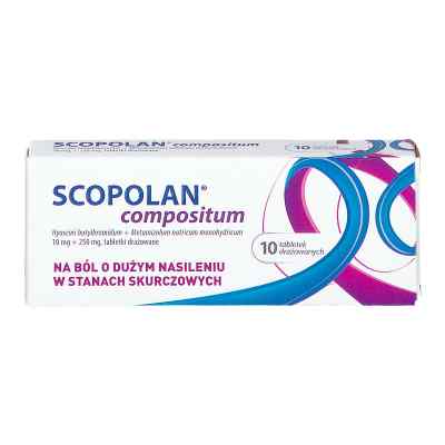 Scopolan compositum tabletki drażowane 10 kup online