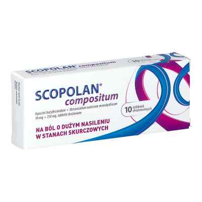 Scopolan compositum tabletki drażowane 10  od WROCŁAWSKIE ZAKŁADY ZIELARSKIE 