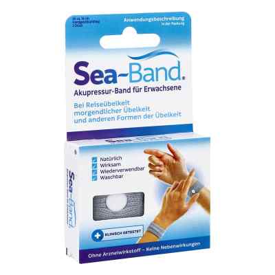 Sea-band Akupressurband Für Erwachsene Grau 2 szt. od EB Vertriebs GmbH PZN 18036122