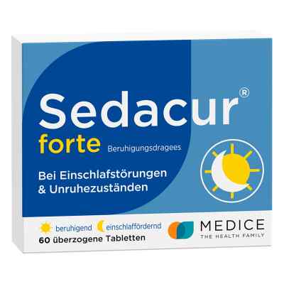 Sedacur forte Beruhigungsdragees 60 szt. od MEDICE Arzneimittel Pütter GmbH& PZN 02647390