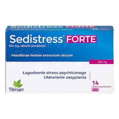 Sedistress Forte tabletki 14  od TILMAN S.A. PZN 08305997