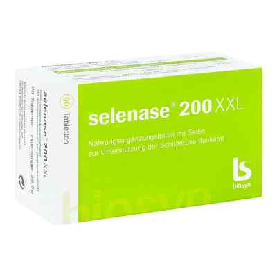 Selenase 200 Xxl Tabletten 90 szt. od biosyn Arzneimittel GmbH PZN 17530021