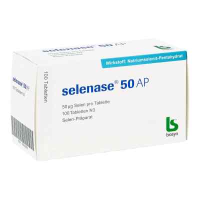 Selenase 50 Ap Tabl. 100 szt. od biosyn Arzneimittel GmbH PZN 04445621