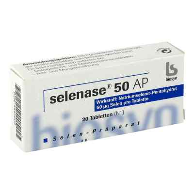 Selenase 50 Ap Tabl. 20 szt. od biosyn Arzneimittel GmbH PZN 04445609