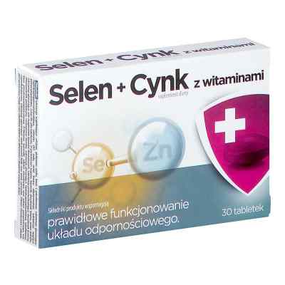Selen+Cynk tabletki 30  od AFLOFARM FABRYKA LEKÓW SP.Z O.O. PZN 08302717