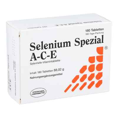 Selenium Spezial Ace tabletki 180 szt. od Stroschein Gesundkost Ammersbek  PZN 07267137