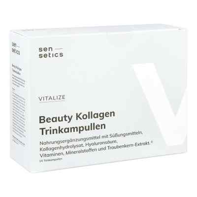 Sensetics Vitalize Beauty Kollagen Trinkampullen 14X25 ml od apo.com Group GmbH PZN 18438872