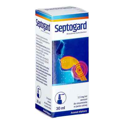 Septogard aerozol 30 ml od NORD FARM SP.Z O.O. PZN 08302313