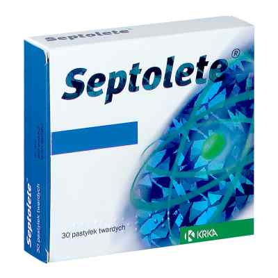 Septolete pastylki twarde 30  od KRKA D.D. NOVO MESTO PZN 08302409