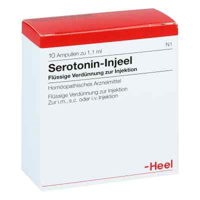 Serotonin Injeel ampułki 10 szt. od Biologische Heilmittel Heel GmbH PZN 01814437