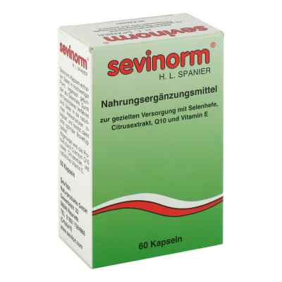 Sevinorm H L Spanier Kapseln 60 szt. od SEVITON-Naturprod.Handelsges.mbH PZN 07506754