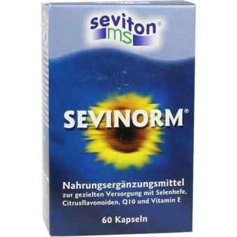 Sevinorm kapsułki 60 szt. od SEVITON-Naturprod.Handelsges.mbH PZN 06437324