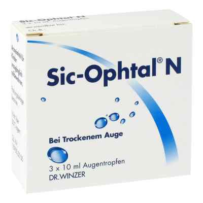 Sic Ophtal N krople do oczu 3X10 ml od Dr. Winzer Pharma GmbH PZN 00497176