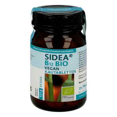 Sidea B12 Bio Vegan tabletki do żucia 64 szt. od Teutopharma GmbH PZN 11615532