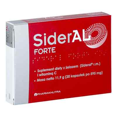 Sideral Forte kapsułki 20  od PHARMANATURA SPA PZN 08303157