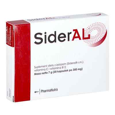 Sideral kapsułki 20  od PHARMANUTRA SPA PZN 08303155