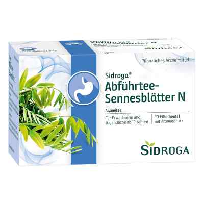 Sidroga Abführtee-sennesblätter N Filterbeutel 20X1.0 g od Sidroga Gesellschaft für Gesundh PZN 14256246