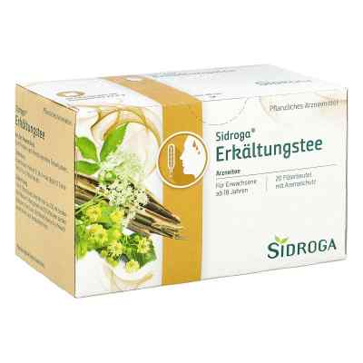 Sidroga Erkältungstee Filterbeutel 20X2.0 g od Uriach Germany GmbH PZN 05485746