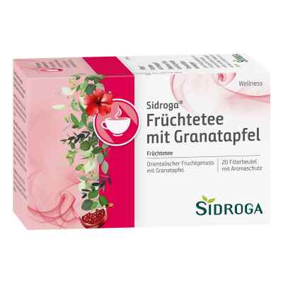 Sidroga Früchtetee mit Granatapfel herbata w saszetkach 20X2.0 g od Sidroga Gesellschaft für Gesundh PZN 10354785