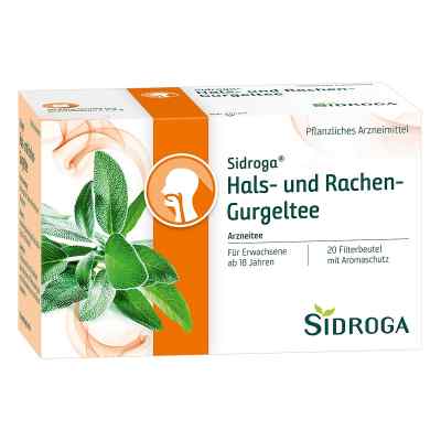 Sidroga Hals- und Rachen-gurgeltee Filterbeutel 20X2.5 g od Sidroga Gesellschaft für Gesundh PZN 08871214