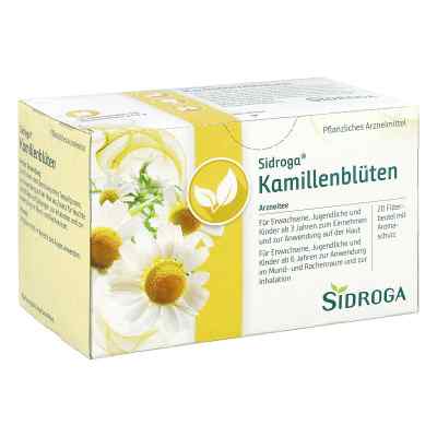 Sidroga herbata z kwiatów rumianku saszetki 20X1.5 g od Sidroga Gesellschaft für Gesundh PZN 01884828