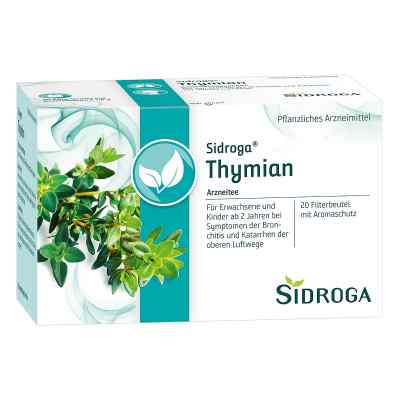 Sidroga Thymian Filterbtl. 20X1.6 g od Sidroga Gesellschaft für Gesundh PZN 03919620