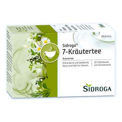 Sidroga Wellness 7 Ziół herbata w saszetkach 20X2.0 g od Sidroga Gesellschaft für Gesundh PZN 04103636