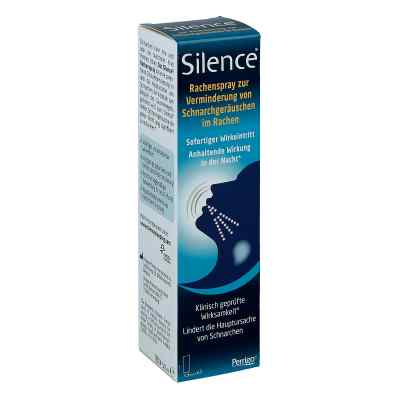 Silence spray do gardła przeciw chrapaniu 50 ml od Omega Pharma Deutschland GmbH PZN 09220795