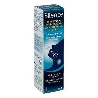 Silence spray do gardła przeciw chrapaniu 50 ml od Perrigo Deutschland GmbH PZN 09220795