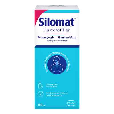 Silomat Hustenstiller Pentoxyverin 1,35 Mg/ml Saft 100 ml od STADA Consumer Health Deutschland GmbH PZN 18661400